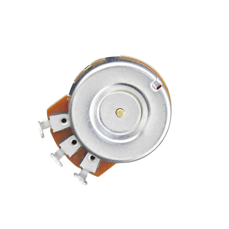 FLEOR 4pcs A500K Guitar Pots L18mm Shaft Audio Taper Volume Potentiometer,Golden Color - Image 4